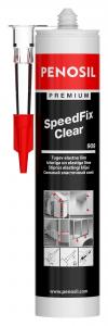 Putos, silikonai, klijai SILIKONINIAI KLIJAI PREMIUM SPEEDFIX CLEAR 909 290 ML  