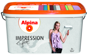 Statybiniai lakai ir emalės STRUKTŪRINIAI DAŽAI ALPINA IMPRESSION 